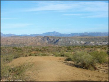 Scenic view at Desert Vista OHV Area Trail