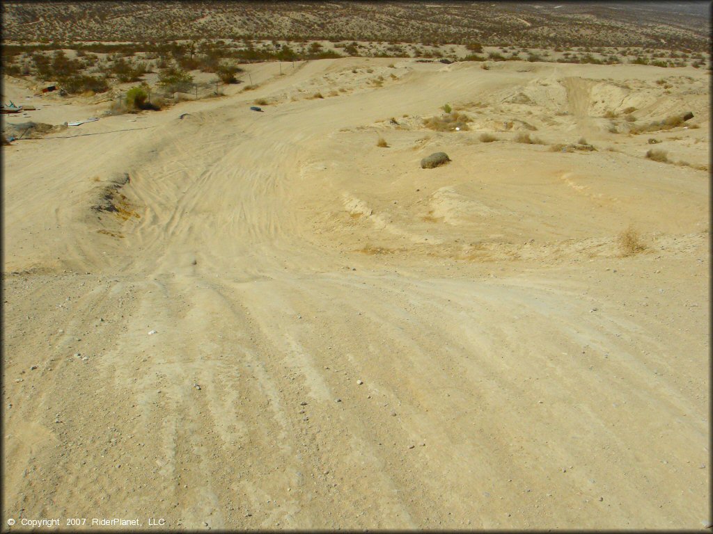 A trail at Adrenaline Motocross Park Track