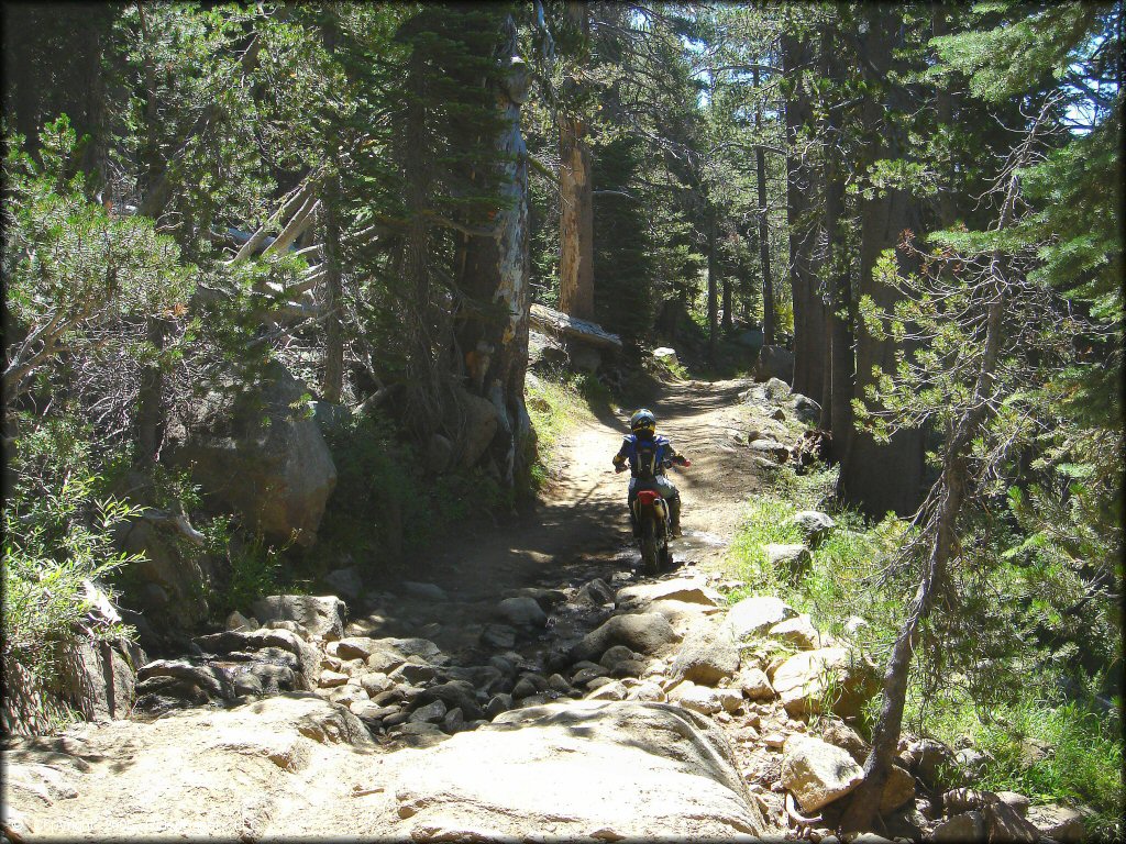 Honda CRF Off-Road Bike at Lower Blue Lake Trail