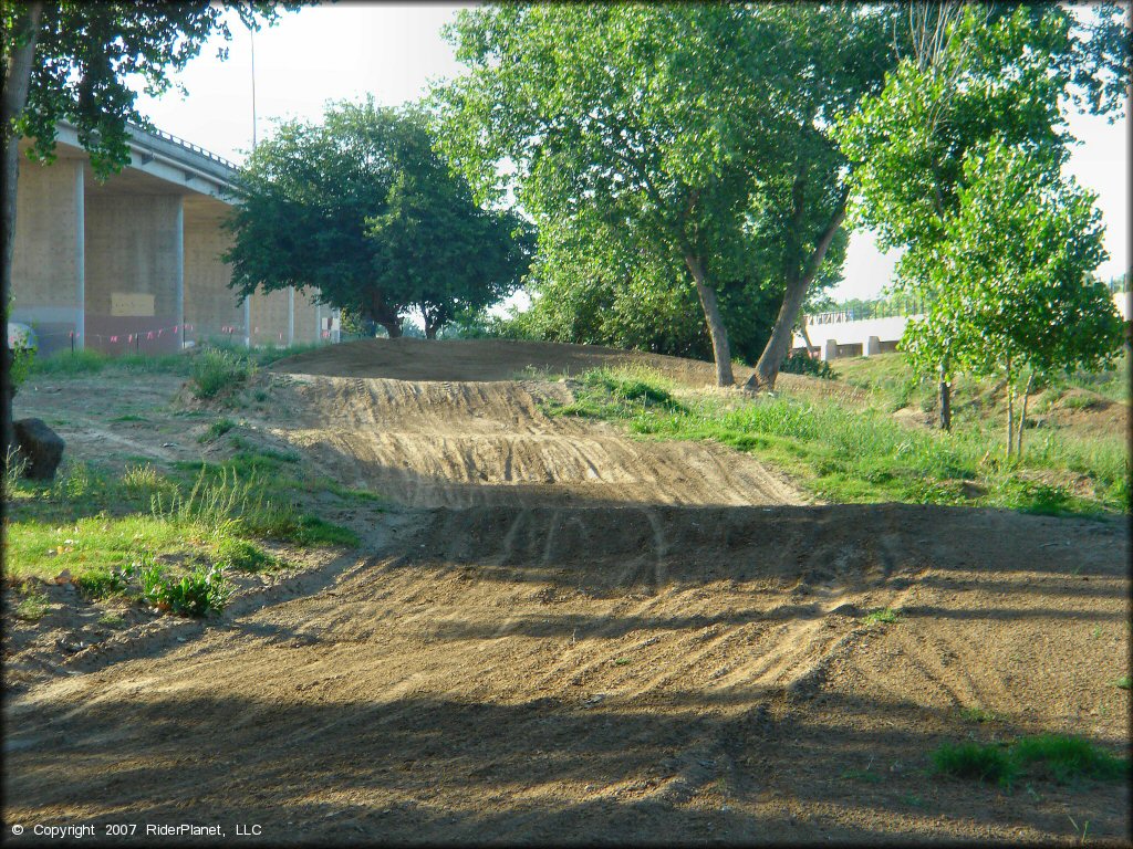 Terrain example at E-Street MX Track