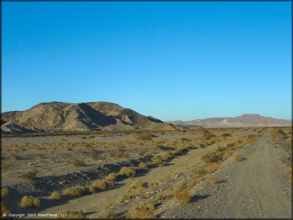 Scenery at Rasor OHV Area