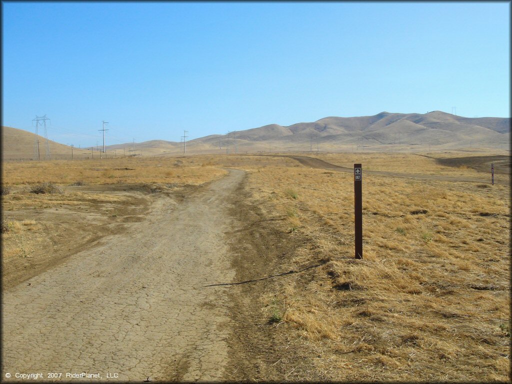 A trail at Jasper Sears OHV Area Trail