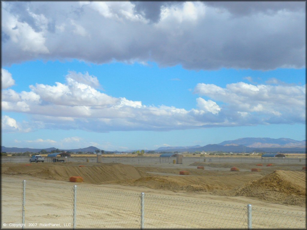 Terrain example at Lucerne Valley Raceway Track