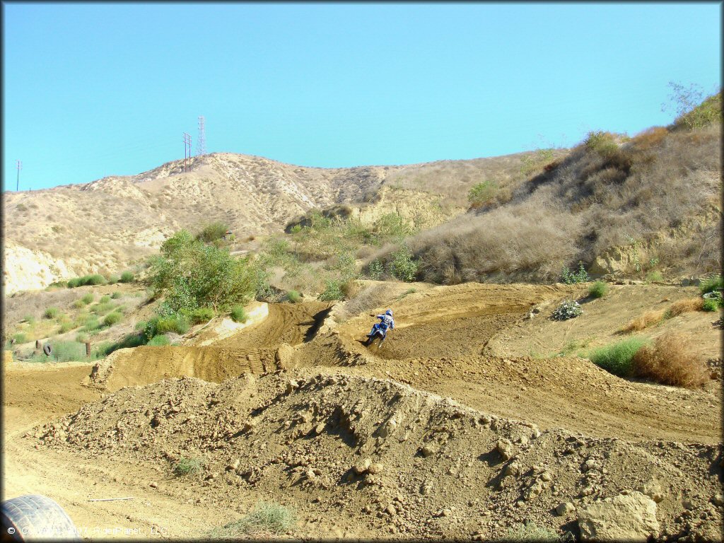 Yamaha YZ Motorcycle at MX-126 Track