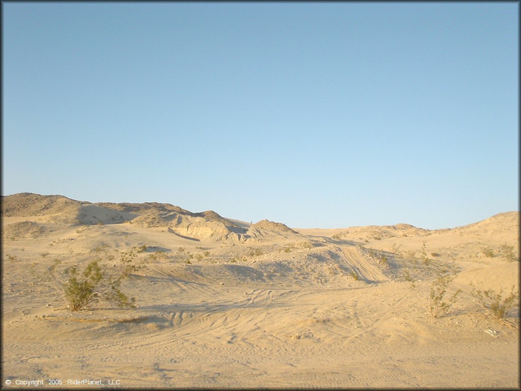 A trail at Superstition Mountain OHV Area