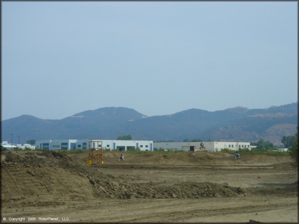 Scenic view at Lake Elsinore Motocross Park Track