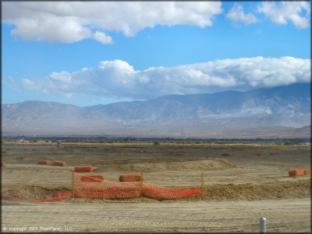 Terrain example at Lucerne Valley Raceway Track