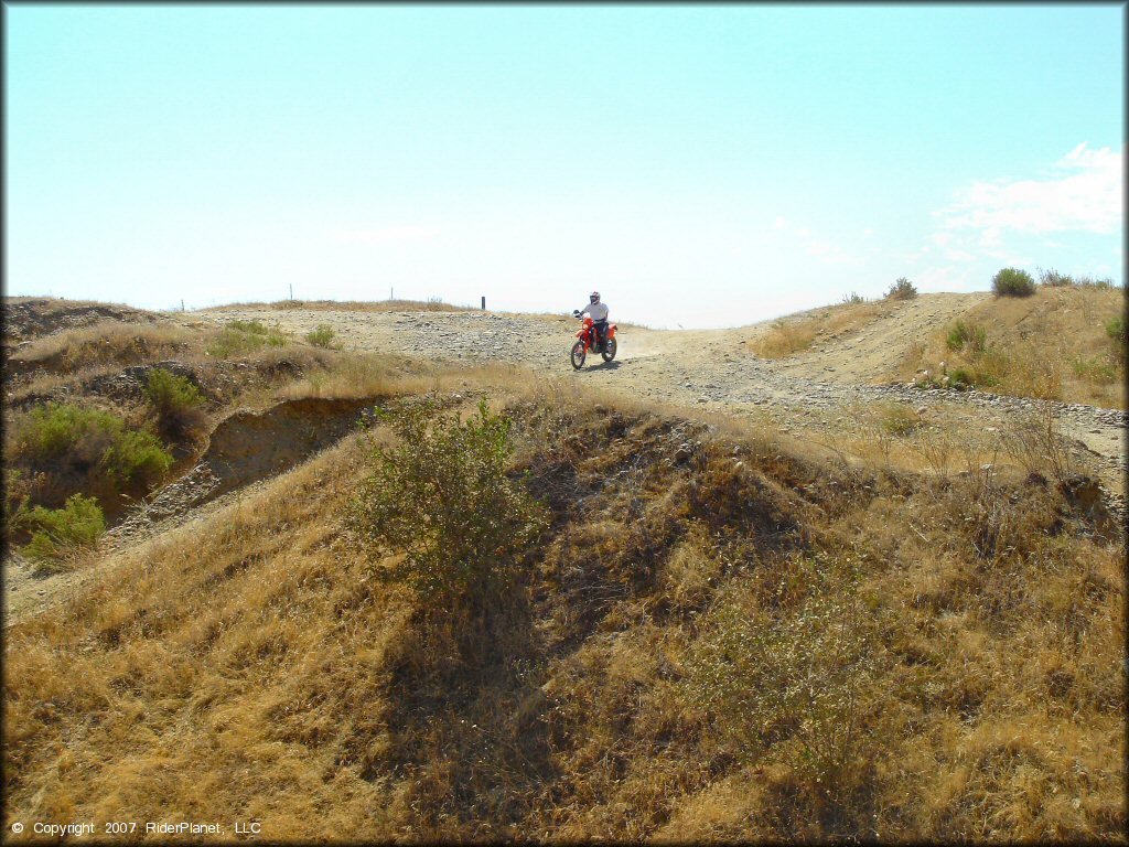 Honda CRF Motorcycle at La Grange OHV Park OHV Area