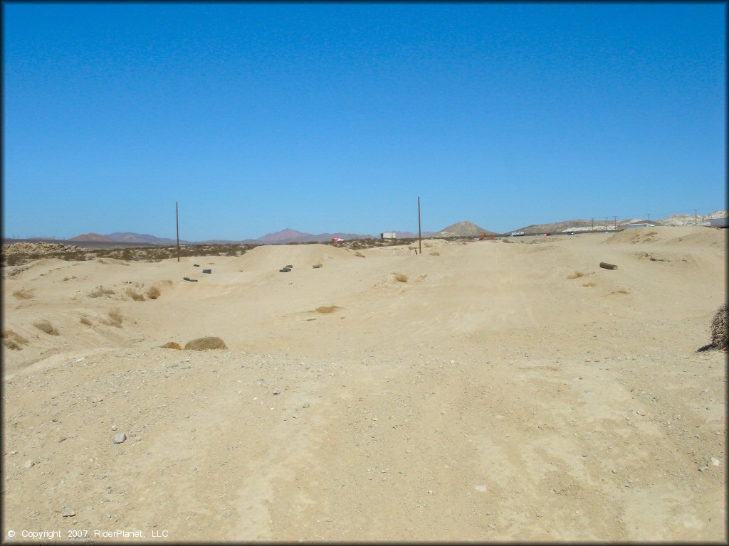 Terrain example at Adrenaline Motocross Park Track