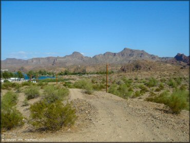 A trail at Copper Basin Dunes OHV Area