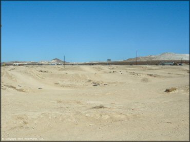 Example of terrain at Adrenaline Motocross Park Track