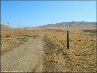 Some terrain at Jasper Sears OHV Area Trail