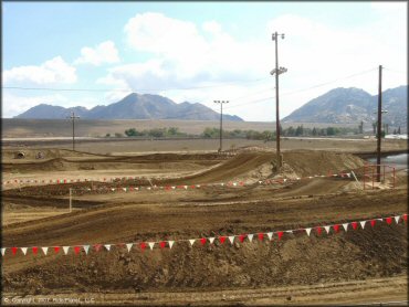 Terrain example at State Fair MX Track