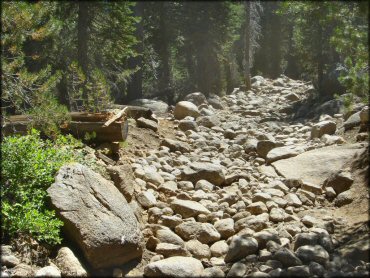 Some terrain at Lower Blue Lake Trail