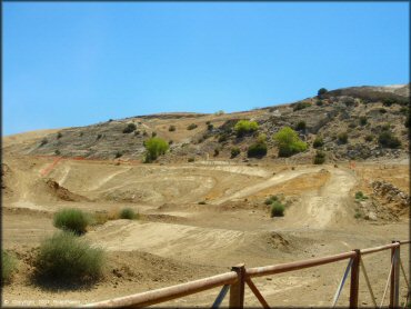 Some terrain at Diablo MX Ranch Track