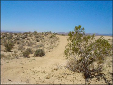 Terrain example at Dove Springs Trail