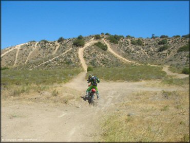 Honda CRF Dirt Bike at Hungry Valley SVRA OHV Area