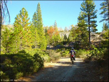 Honda CRF Motorcycle at Indian Springs Trail