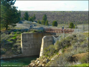 Honda CRF Motorcycle at Boca Reservoir Trail