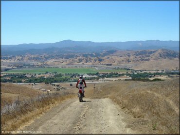 Honda CRF Trail Bike at Santa Clara County Motorcycle Park OHV Area