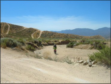 Honda CRF Motorbike at Hungry Valley SVRA OHV Area