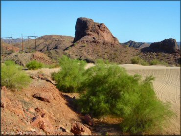 Scenery from Copper Basin Dunes OHV Area