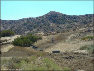 Trail Bike at Quail Canyon Motocross Track