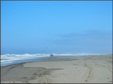 Scenic view at Samoa Sand Dunes OHV Area