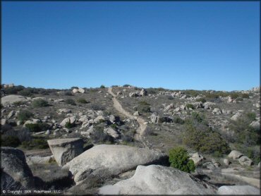 Scenic view at Lark Canyon OHV Area Trail