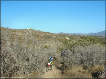 Honda CRF Trail Bike at Lake Arrowhead Trail