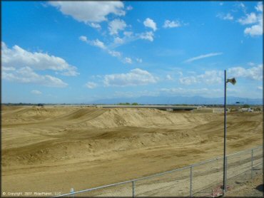 A trail at AV Motoplex Track