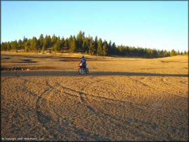 Honda CRF Motorcycle at Prosser Pits Track