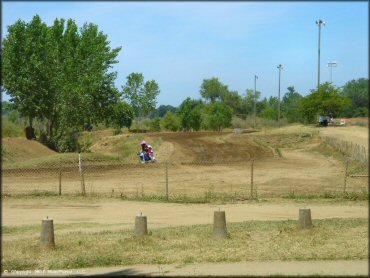 Yamaha YZ Motorbike at Riverfront MX Park Track