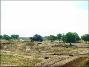 A trail at E-Street MX Track