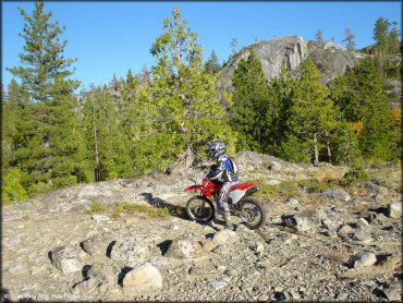 Honda CRF Dirt Bike at Indian Springs Trail