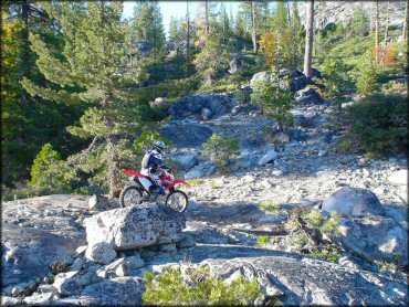 Honda CRF Dirt Bike at Indian Springs Trail