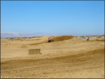 Honda CRF Dirtbike at Cal City MX Park OHV Area