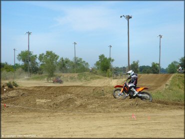 KTM Dirt Bike at Riverfront MX Park Track