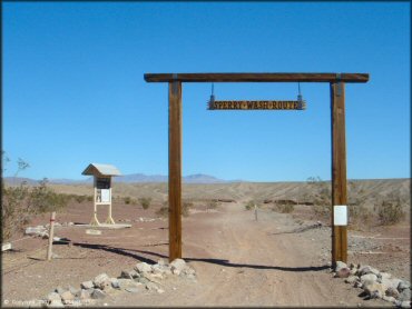 Terrain example at Dumont Dunes OHV Area