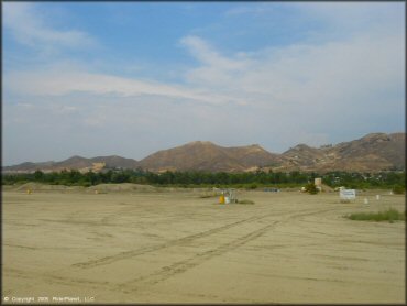 Scenic view at Lake Elsinore Motocross Park Track