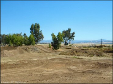 Some terrain at Cycleland Speedway Track