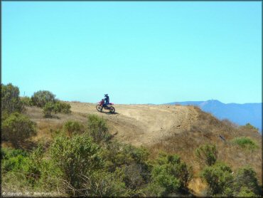 Honda CRF Motorbike at Santa Clara County Motorcycle Park OHV Area