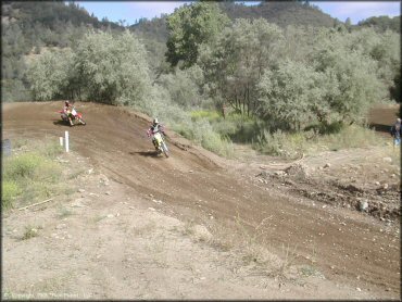 Honda CRF Motorbike at Mammoth Bar OHV OHV Area