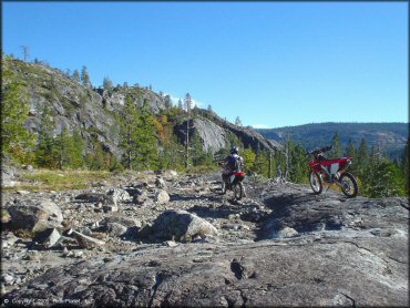 Honda CRF Motorcycle at Indian Springs Trail