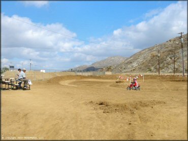 Honda CRF Motorcycle at State Fair MX Track