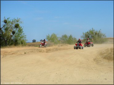 Honda CRF Motorcycle at La Grange OHV Park OHV Area