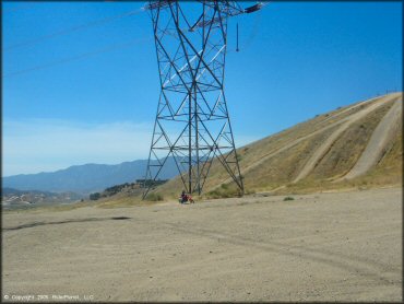 Honda CRF Dirtbike at Hungry Valley SVRA OHV Area