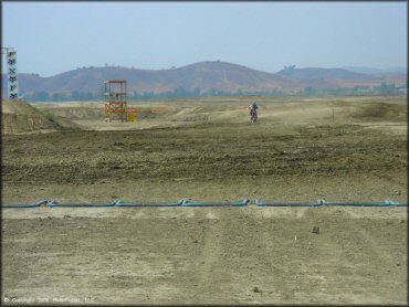 Motorcycle at Lake Elsinore Motocross Park Track