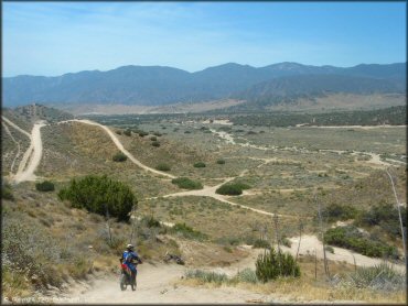 Honda CRF Motorcycle at Hungry Valley SVRA OHV Area