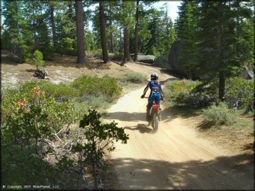 Honda CRF Off-Road Bike at Twin Peaks And Sand Pit Trail